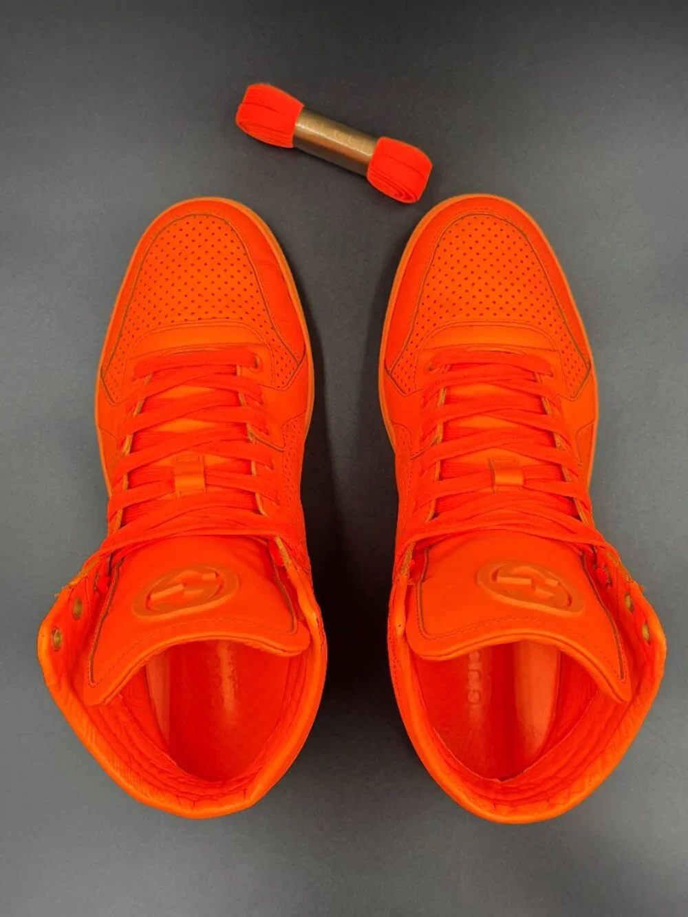 Gucci Signature High Top 'Neon Orange'